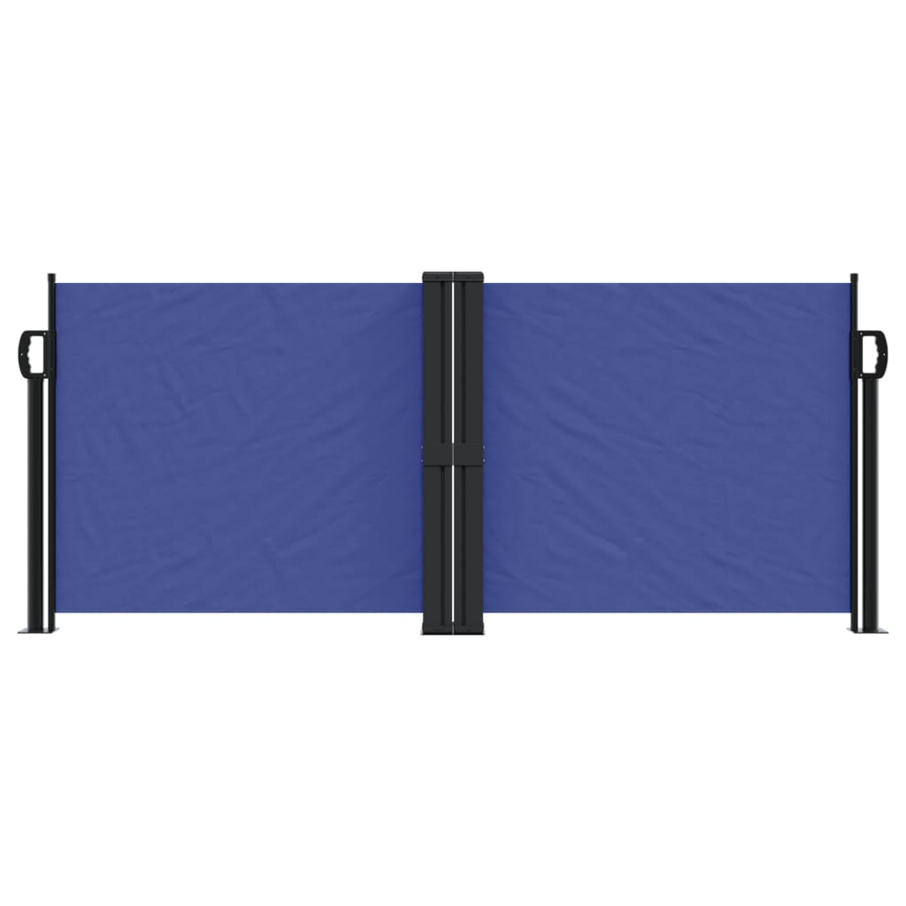 VidaXL Windshield Extendable 100x600 cm blue