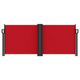 Vidaxx pare-vent extensible 100x600 cm rouge