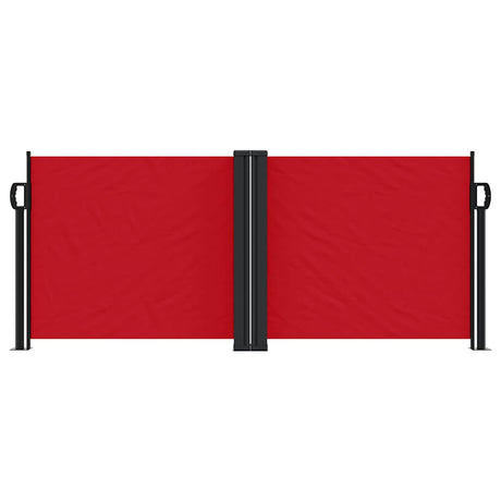 Vidaxx pare-vent extensible 100x600 cm rouge