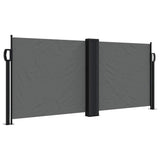 Vidaxx pare-vent extensible 100x600 cm anthracite