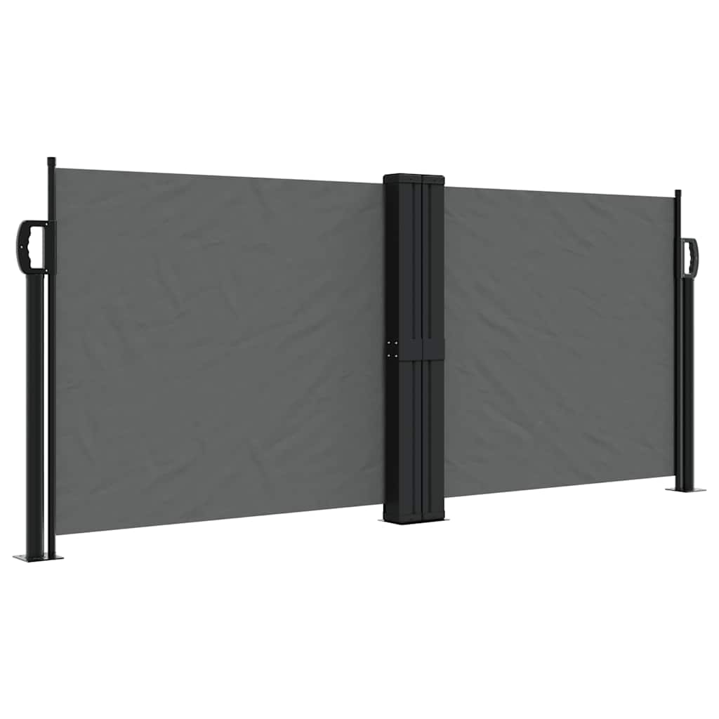 VidaXL Windshield Extendable 100x600 cm Anthracite