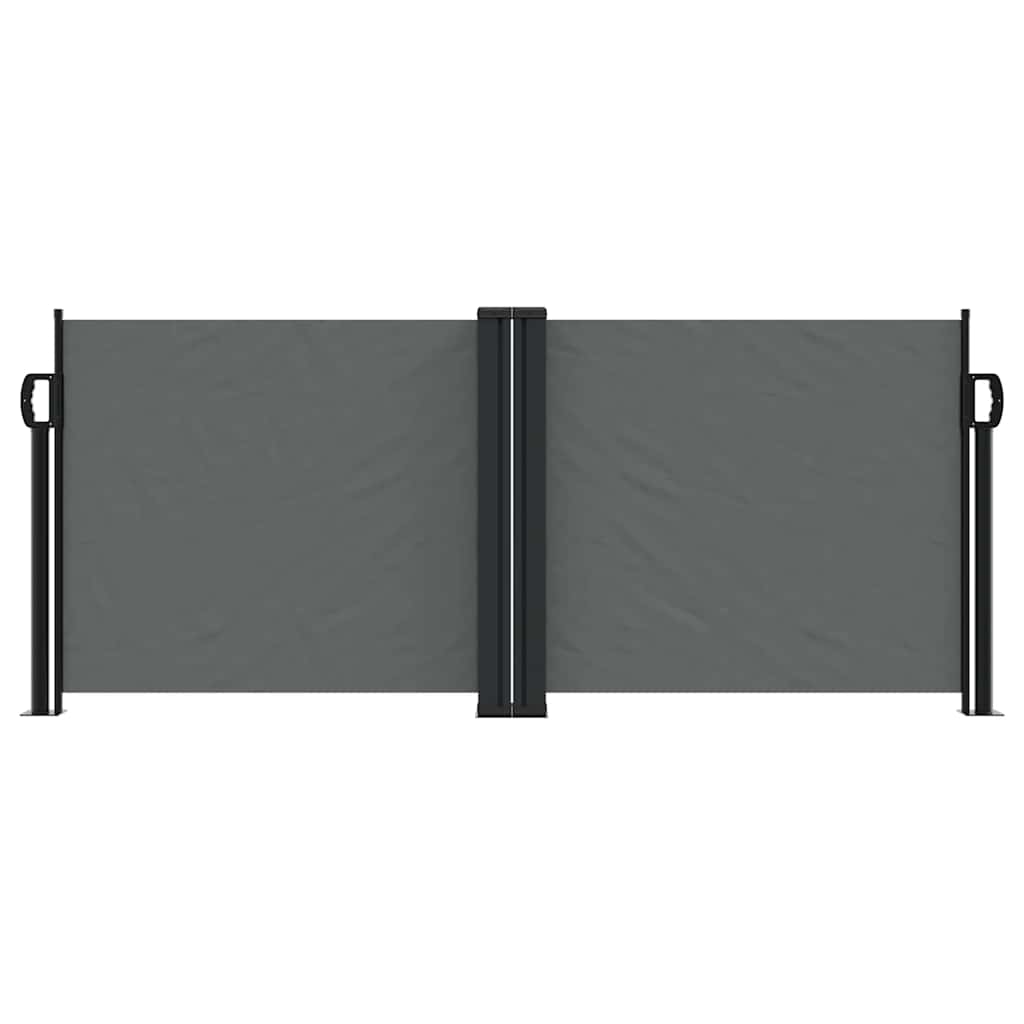 Vidaxx pare-vent extensible 100x600 cm anthracite