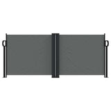 Vidaxx pare-vent extensible 100x600 cm anthracite