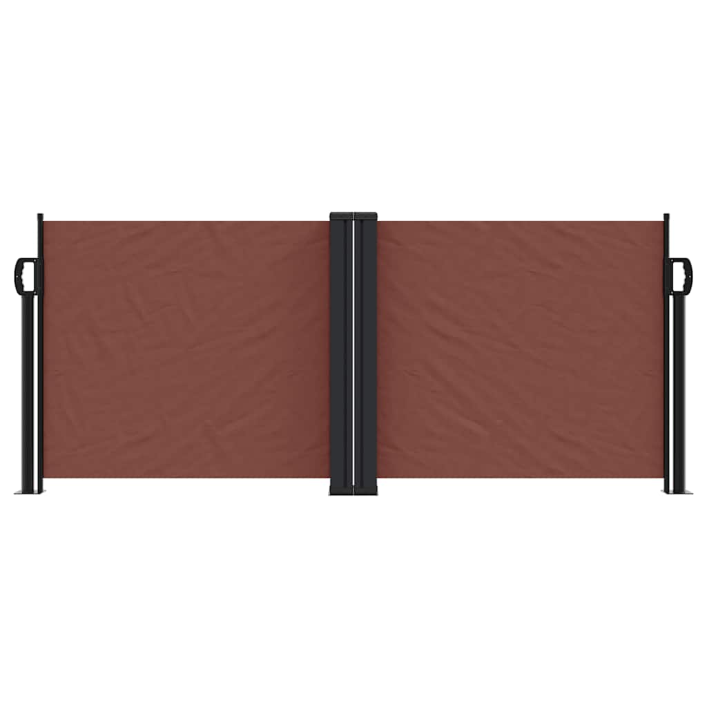 Vidaxx pare-vent extensible 100x600 cm marron