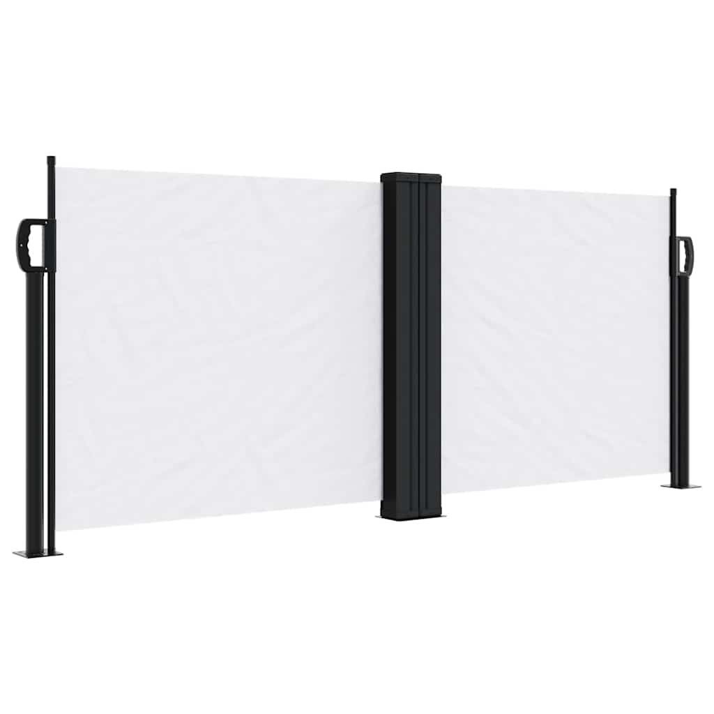 Vidaxx pare-vent extensible 100x600 cm blanc