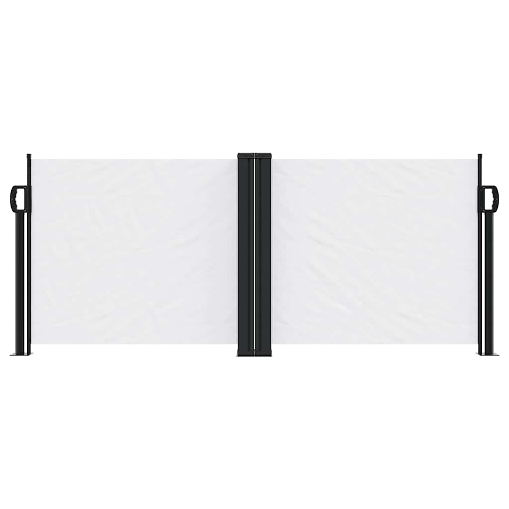 Vidaxx pare-vent extensible 100x600 cm blanc