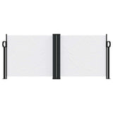 Vidaxx pare-vent extensible 100x600 cm blanc