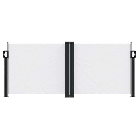 Vidaxx pare-vent extensible 100x600 cm blanc