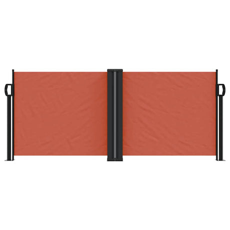 Vidaxx pare-vent extensible 100x600 cm couleur terre cuite