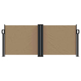 Vidaxx pare-vent extensible 100x600 cm taupe