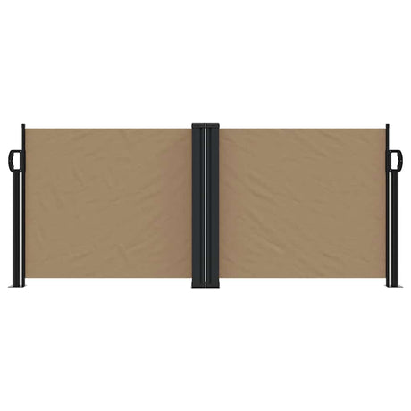 Vidaxx pare-vent extensible 100x600 cm taupe