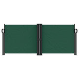 Pare-brise Vidaxl extensible 100x600 cm vert foncé