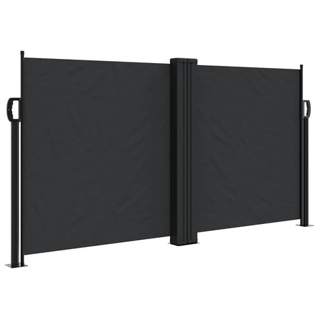 Vidaxx pare-vent extensible 120x600 cm noir
