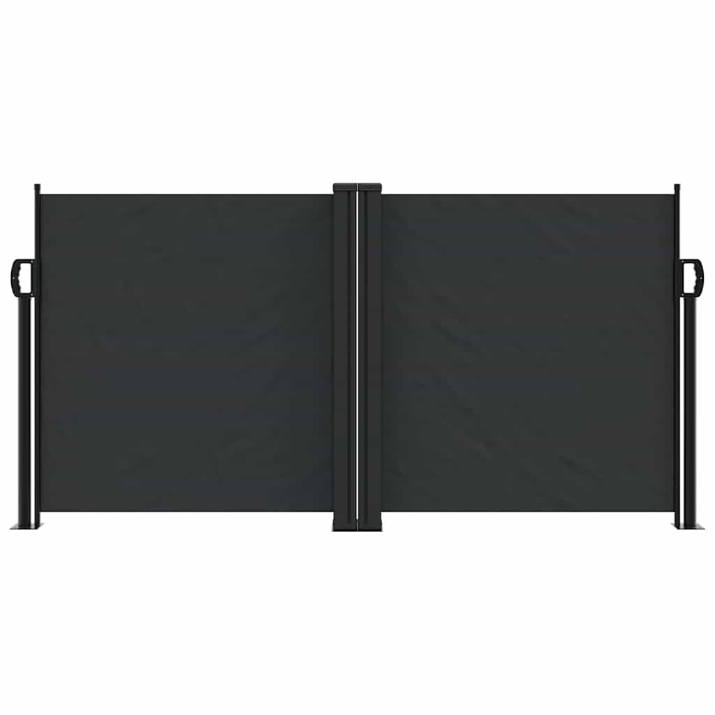 Vidaxx pare-vent extensible 120x600 cm noir