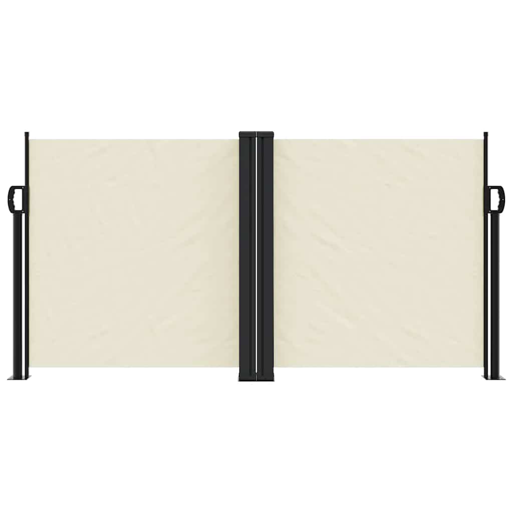 Vidaxx pare-vent extensible 120x600 cm crème