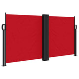 Vidaxx pare-vent extensible 120x600 cm rouge