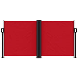 Vidaxx pare-vent extensible 120x600 cm rouge