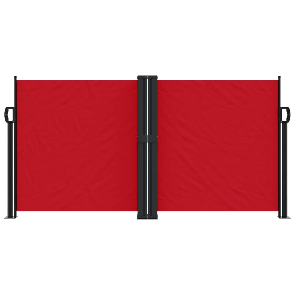 VidaXL Windshield Extendable 120x600 cm Red