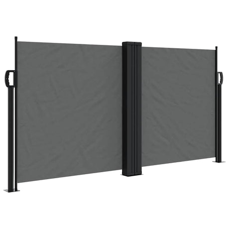 Vidaxx pare-vent extensible 120x600 cm anthracite