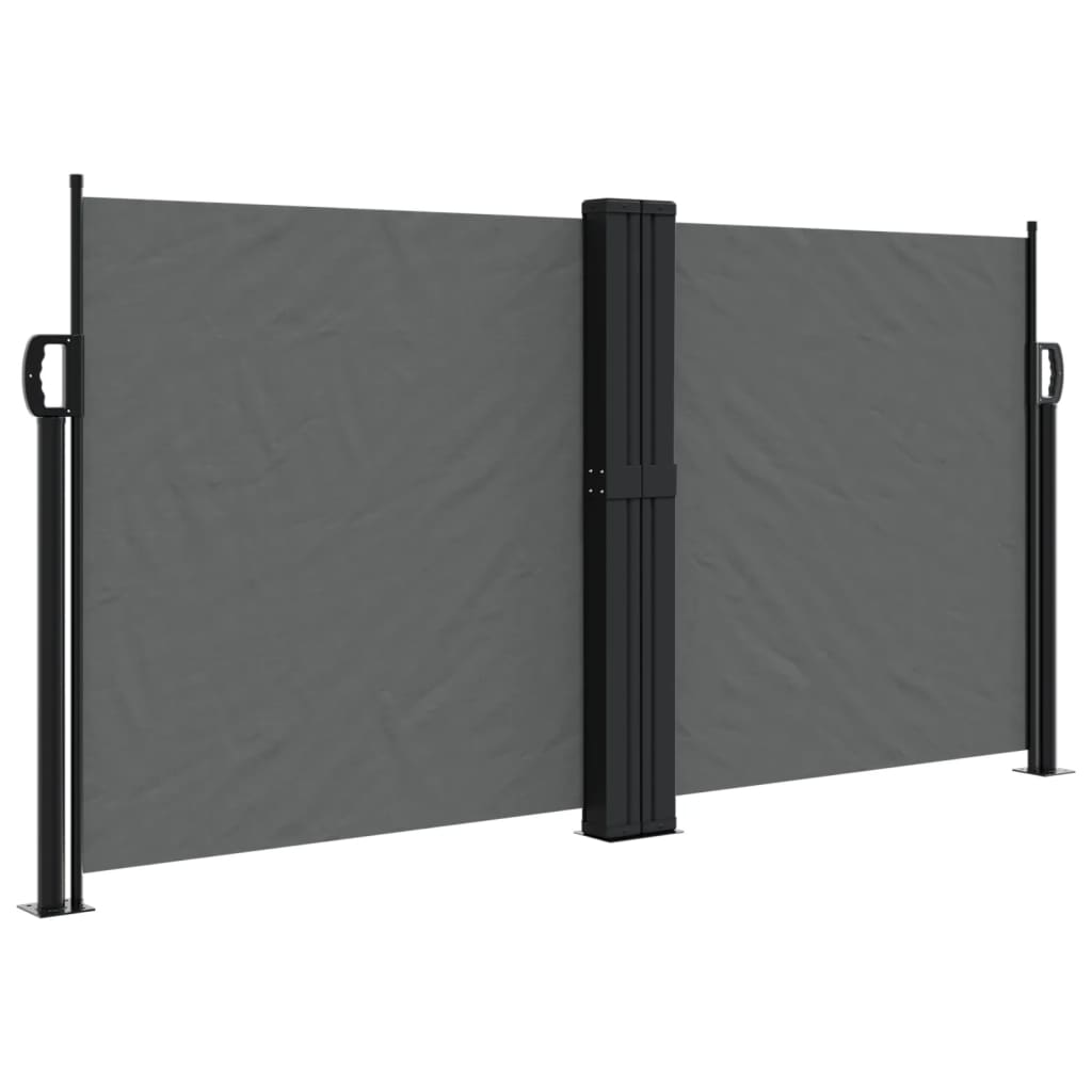 Vidaxl Windshield utvidbar 120x600 cm Antracitt