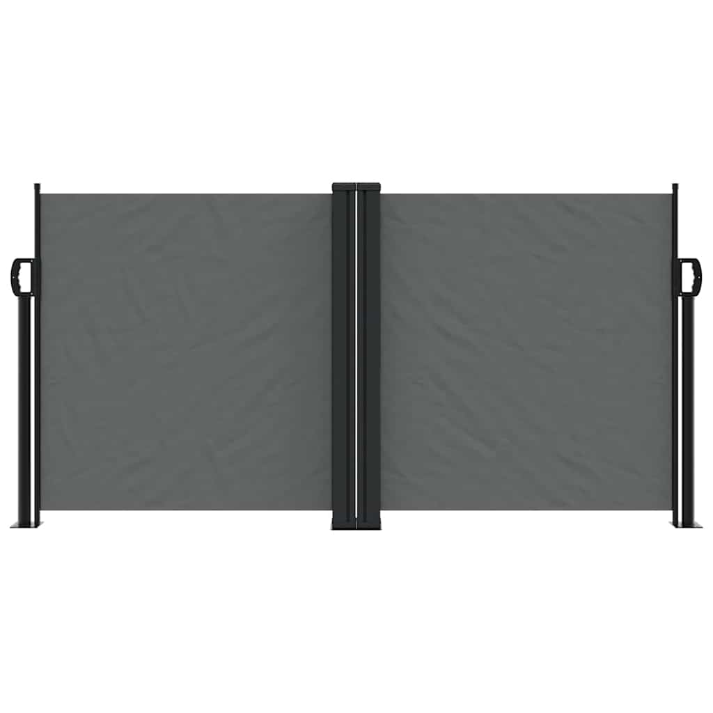 Vidaxx pare-vent extensible 120x600 cm anthracite