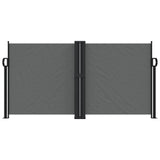 VidaXL Windshield Extendable 120x600 cm Anthracite