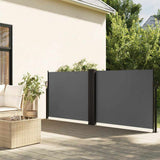 Vidaxx pare-vent extensible 120x600 cm anthracite