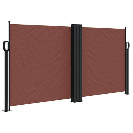 Vidaxx pare-vent extensible 120x600 cm marron