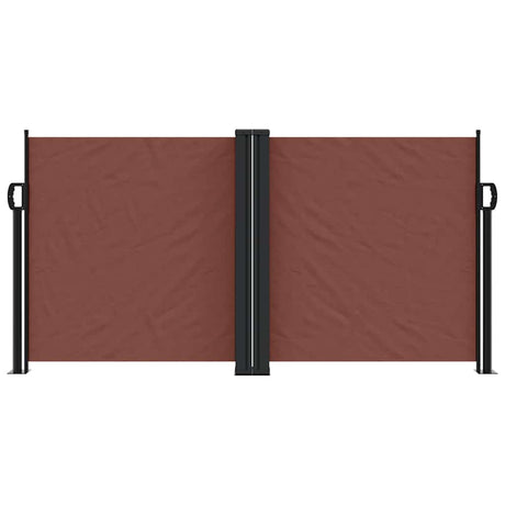 Vidaxx pare-vent extensible 120x600 cm marron