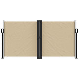 Vidaxl Windshield utvidbar 120x600 cm beige