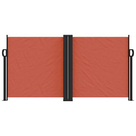 Vidaxx pare-vent extensible 120x600 cm terre cuite