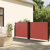 Vidaxx pare-vent extensible 120x600 cm terre cuite