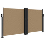 Vidaxl Windshield utvidbar 120x600 cm taupe