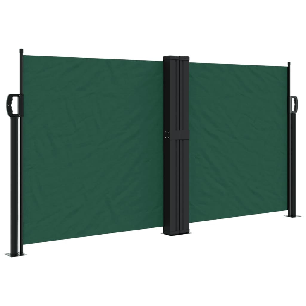 Vidaxl Parature estendibile 120x600 cm verde scuro