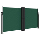 Pare-brise Vidaxl extensible 120x600 cm vert foncé