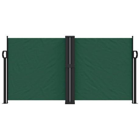 Vidaxx pare-vent extensible 120x600 cm vert foncé