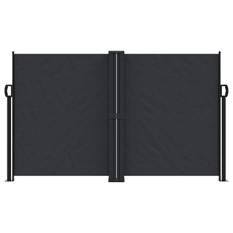 Vidaxx pare-vent extensible 140x600 cm noir