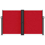 Vidaxx pare-vent extensible 140x600 cm rouge