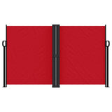 Pare-brise Vidaxl extensible 140x600 cm rouge