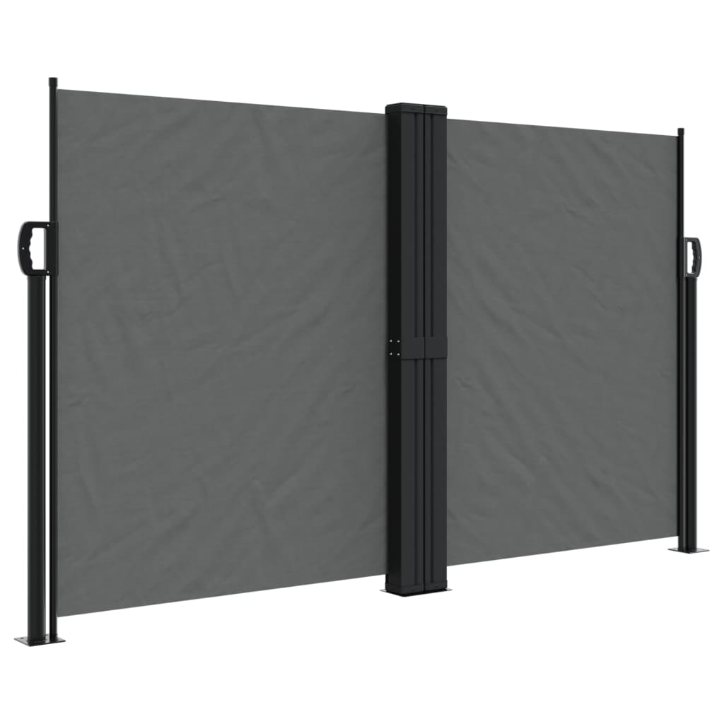 Vidaxx pare-vent extensible 140x600 cm anthracite