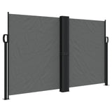 Vidaxx pare-vent extensible 140x600 cm anthracite