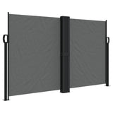 Pare-brise Vidaxl extensible 140x600 cm anthracite