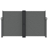 Vidaxx pare-vent extensible 140x600 cm anthracite
