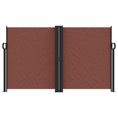 Vidaxx pare-vent extensible 140x600 cm marron
