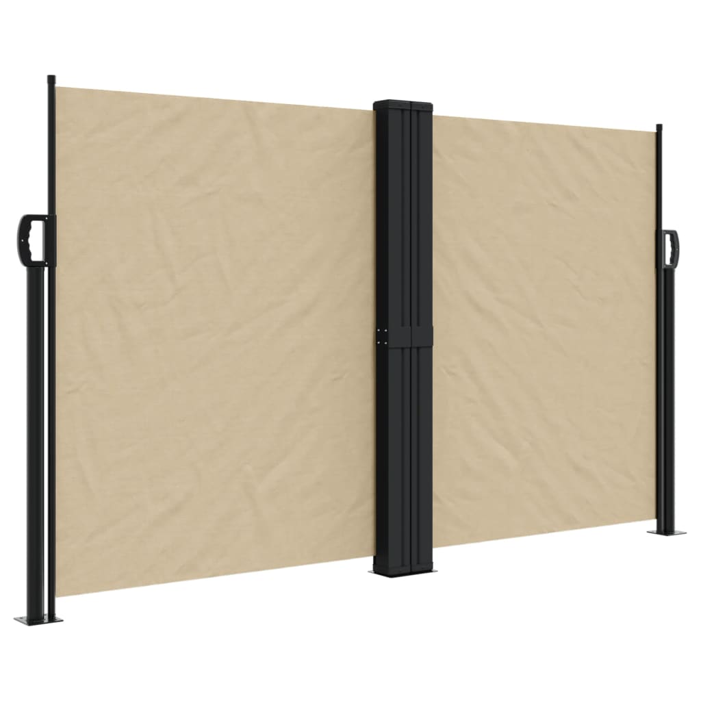 Vidaxx pare-vent extensible 140x600 cm beige
