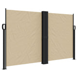 Pare-brise vidaxl extensible 140x600 cm beige