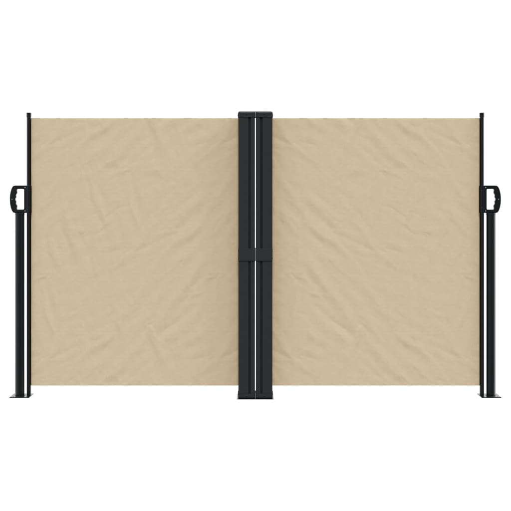 Vidaxx pare-vent extensible 140x600 cm beige