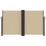 Vidaxx pare-vent extensible 140x600 cm beige