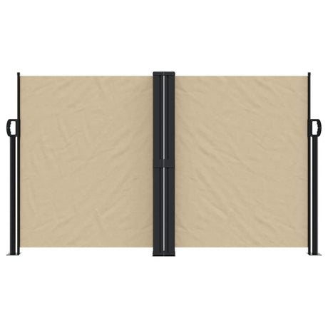 Vidaxx pare-vent extensible 140x600 cm beige