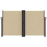 Pare-brise vidaxl extensible 140x600 cm beige